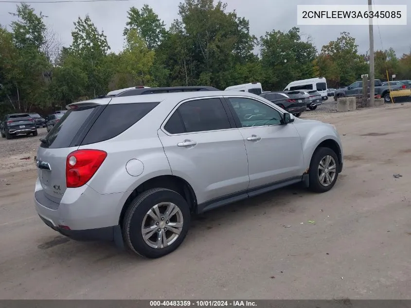 2010 Chevrolet Equinox Lt VIN: 2CNFLEEW3A6345085 Lot: 40483359