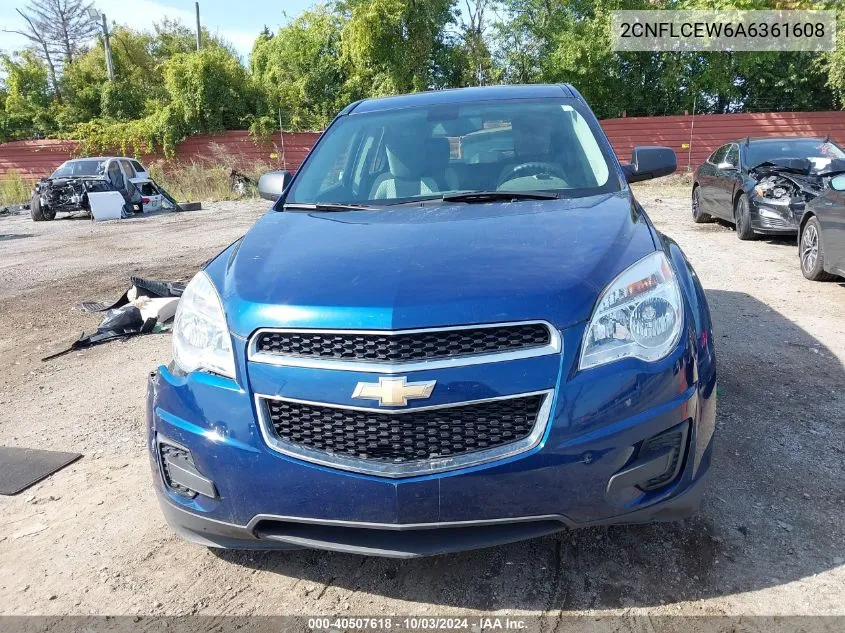 2010 Chevrolet Equinox Ls VIN: 2CNFLCEW6A6361608 Lot: 40507618