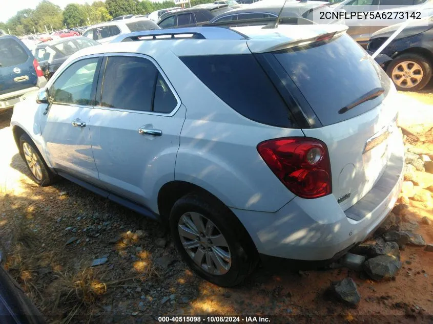 2010 Chevrolet Equinox Lt VIN: 2CNFLPEY5A6273142 Lot: 40515098