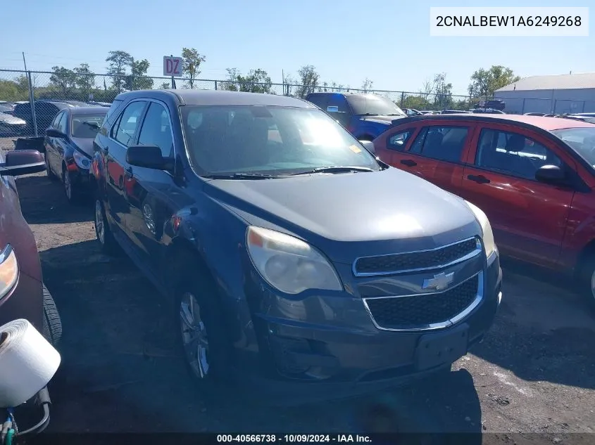 2010 Chevrolet Equinox Ls VIN: 2CNALBEW1A6249268 Lot: 40566738