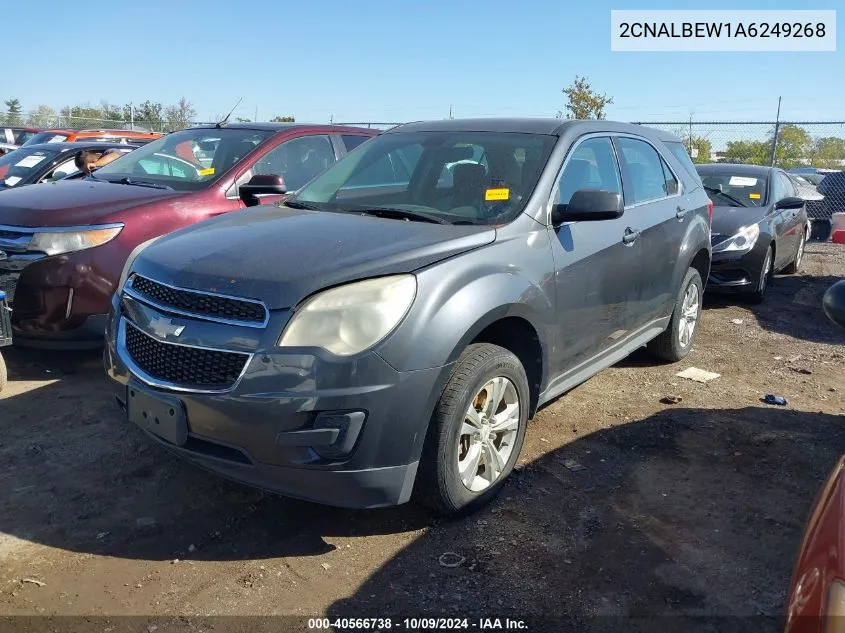 2010 Chevrolet Equinox Ls VIN: 2CNALBEW1A6249268 Lot: 40566738