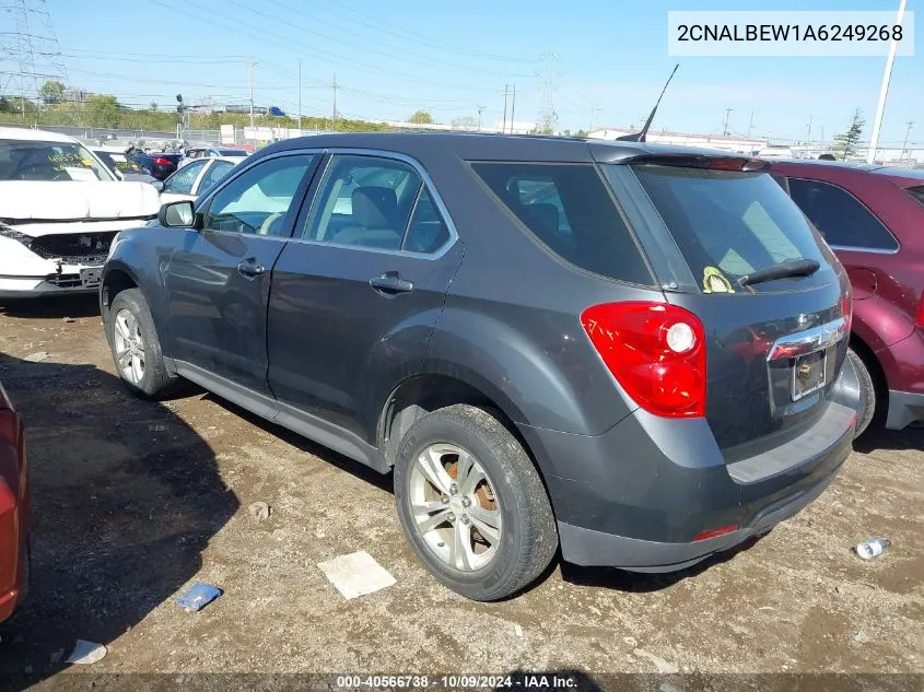 2010 Chevrolet Equinox Ls VIN: 2CNALBEW1A6249268 Lot: 40566738