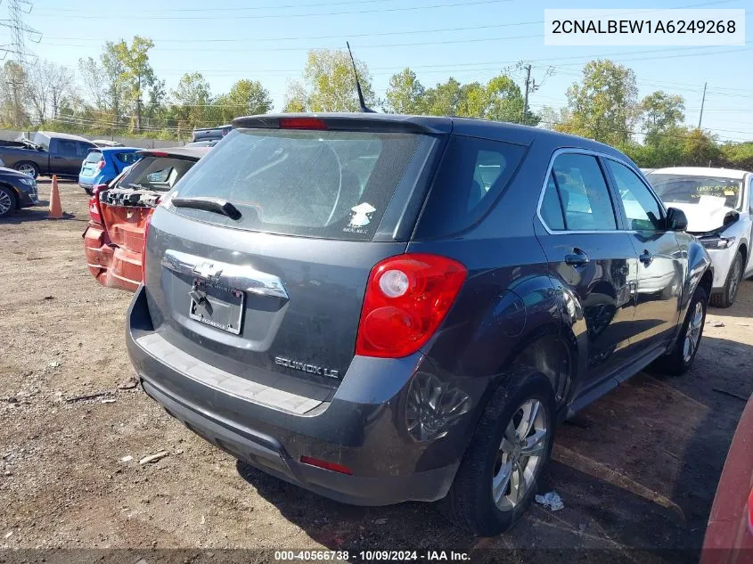 2010 Chevrolet Equinox Ls VIN: 2CNALBEW1A6249268 Lot: 40566738