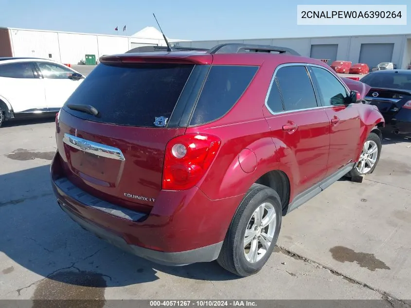 2010 Chevrolet Equinox Lt VIN: 2CNALPEW0A6390264 Lot: 40571267