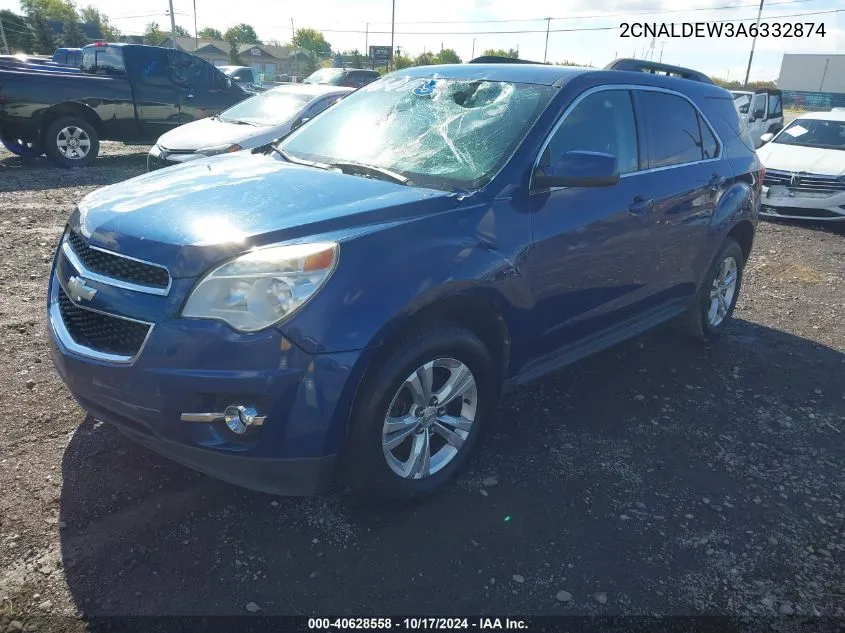 2010 Chevrolet Equinox Lt VIN: 2CNALDEW3A6332874 Lot: 40628558