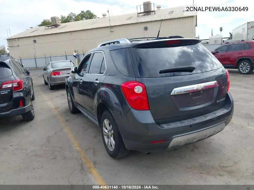 2CNALPEW6A6330649 2010 Chevrolet Equinox Lt