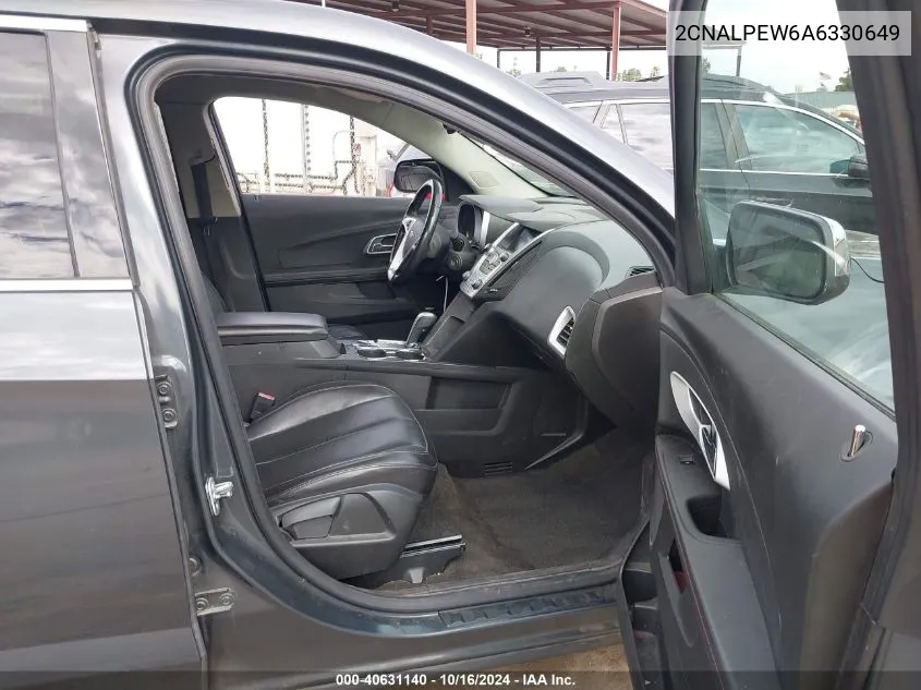 2CNALPEW6A6330649 2010 Chevrolet Equinox Lt