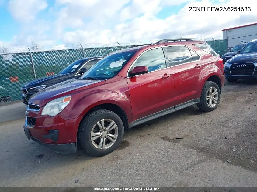 2CNFLEEW2A6254633 2010 Chevrolet Equinox Lt