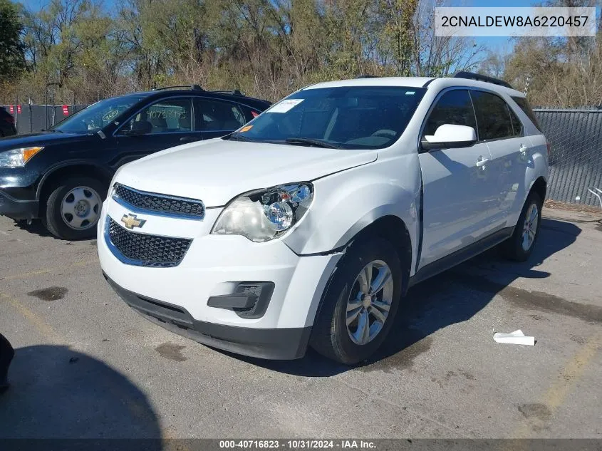 2CNALDEW8A6220457 2010 Chevrolet Equinox Lt