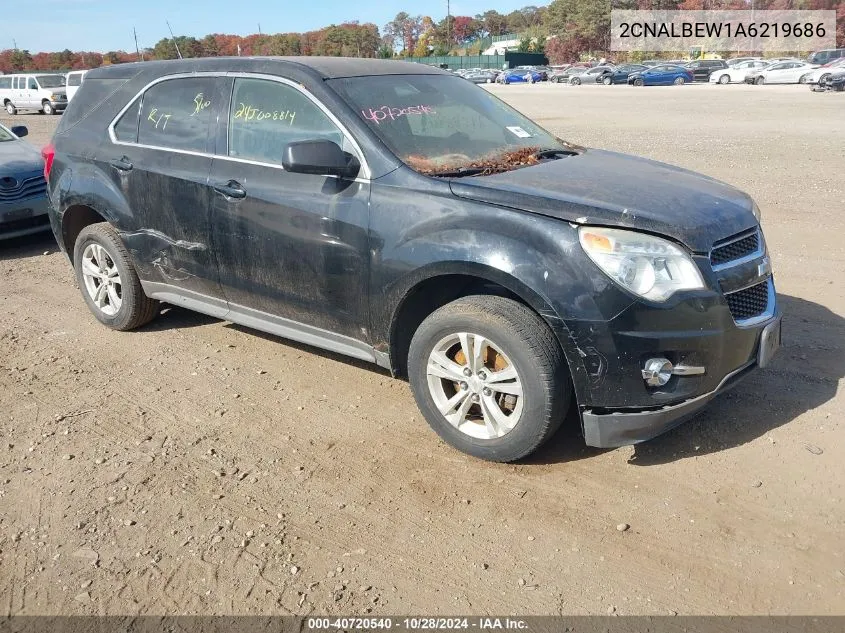 2010 Chevrolet Equinox Ls VIN: 2CNALBEW1A6219686 Lot: 40720540