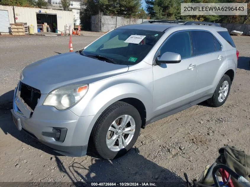 2010 Chevrolet Equinox Lt VIN: 2CNFLEEW9A6296443 Lot: 40726664