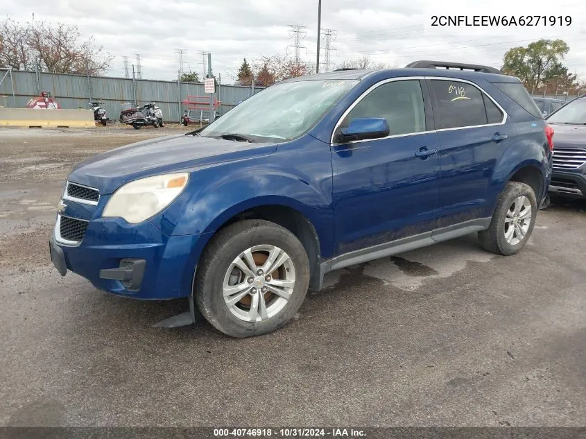 2010 Chevrolet Equinox Lt VIN: 2CNFLEEW6A6271919 Lot: 40746918