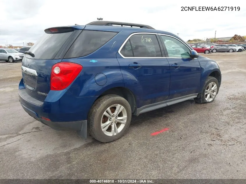 2010 Chevrolet Equinox Lt VIN: 2CNFLEEW6A6271919 Lot: 40746918