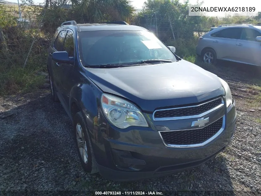 2010 Chevrolet Equinox Lt VIN: 2CNALDEWXA6218189 Lot: 40793248