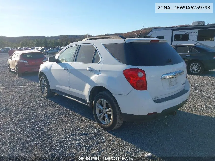 2010 Chevrolet Equinox Lt VIN: 2CNALDEW9A6259798 Lot: 40817888