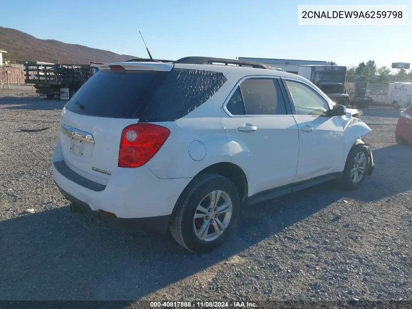 2010 Chevrolet Equinox Lt VIN: 2CNALDEW9A6259798 Lot: 40817888