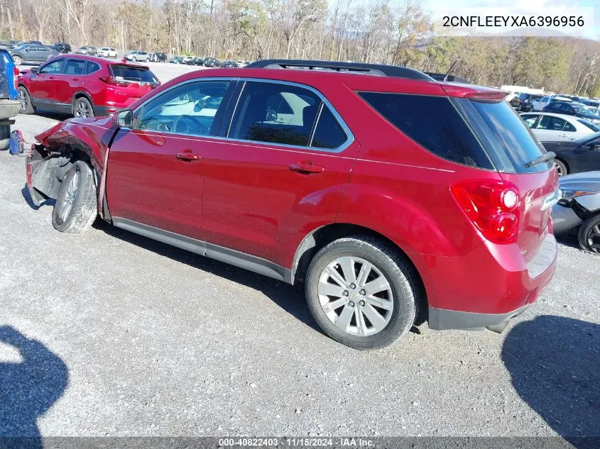 2010 Chevrolet Equinox Lt VIN: 2CNFLEEYXA6396956 Lot: 40822403