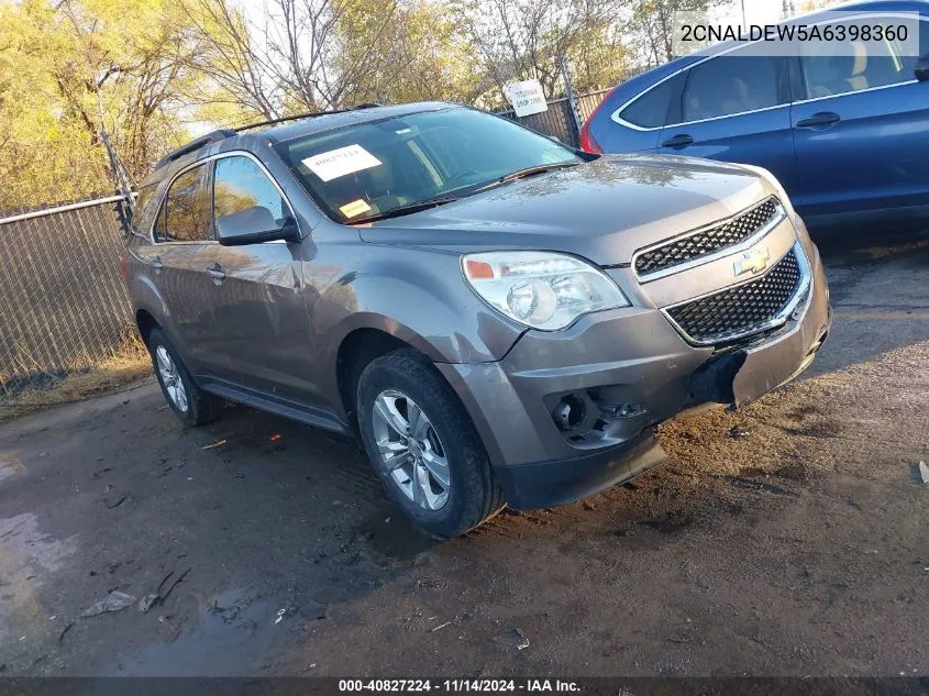 2010 Chevrolet Equinox Lt VIN: 2CNALDEW5A6398360 Lot: 40827224