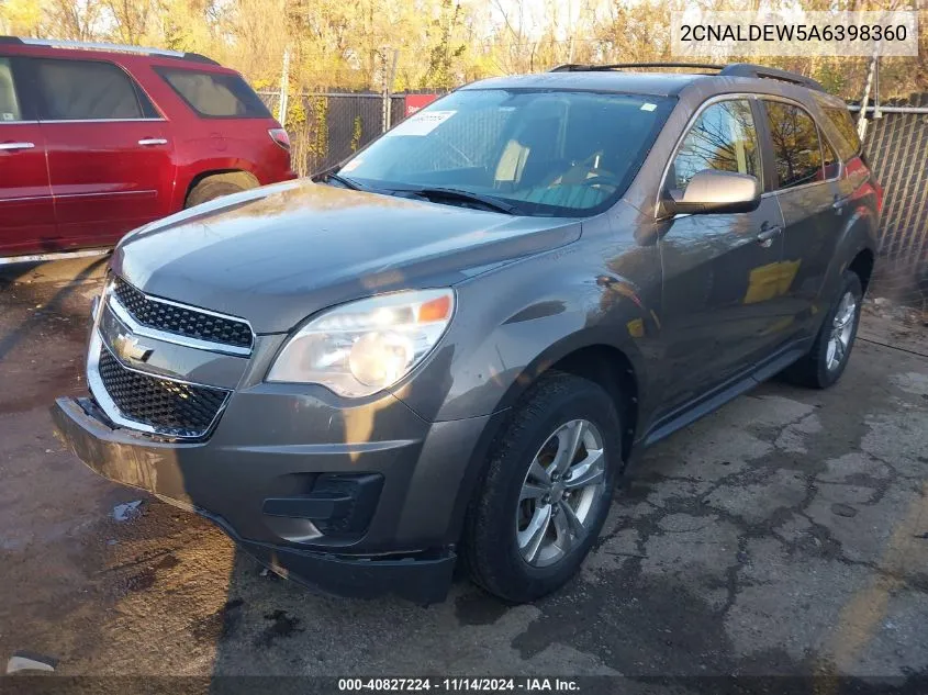 2010 Chevrolet Equinox Lt VIN: 2CNALDEW5A6398360 Lot: 40827224