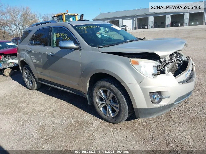 2010 Chevrolet Equinox Lt VIN: 2CNALPEW9A6205466 Lot: 40828836