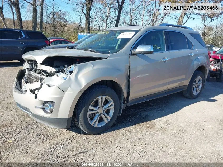 2010 Chevrolet Equinox Lt VIN: 2CNALPEW9A6205466 Lot: 40828836