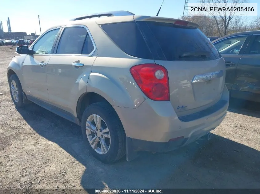 2010 Chevrolet Equinox Lt VIN: 2CNALPEW9A6205466 Lot: 40828836