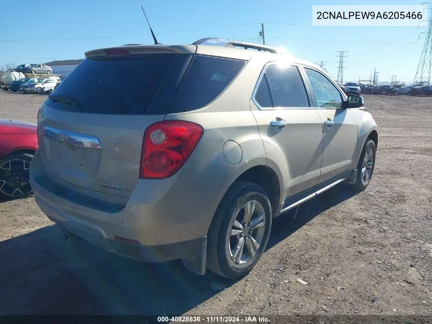 2010 Chevrolet Equinox Lt VIN: 2CNALPEW9A6205466 Lot: 40828836