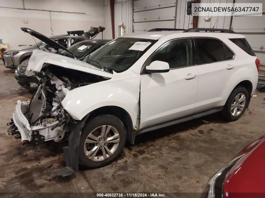 2010 Chevrolet Equinox Lt VIN: 2CNALDEW5A6347747 Lot: 40832735