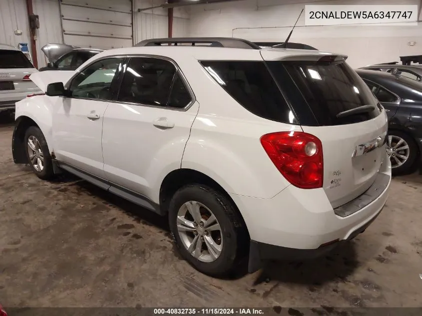 2010 Chevrolet Equinox Lt VIN: 2CNALDEW5A6347747 Lot: 40832735