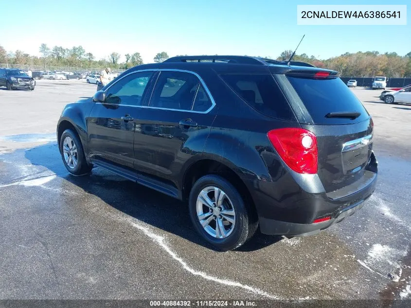 2010 Chevrolet Equinox Lt VIN: 2CNALDEW4A6386541 Lot: 40884392