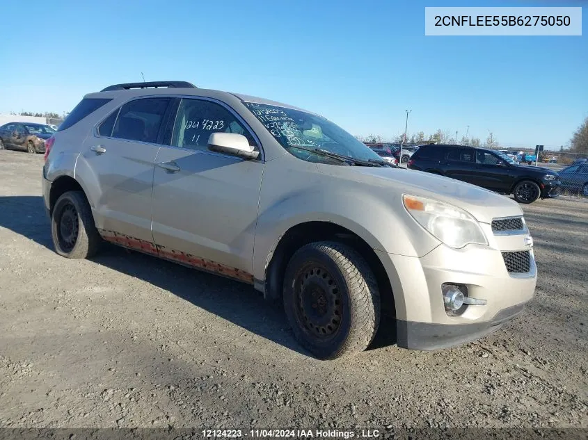 2011 Chevrolet Equinox VIN: 2CNFLEE55B6275050 Lot: 12124223