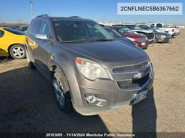 2011 Chevrolet Equinox Lt VIN: 2CNFLNEC5B6367662 Lot: 20183609