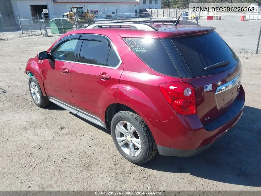 2011 Chevrolet Equinox 1Lt VIN: 2CNALDEC5B6226563 Lot: 39295276