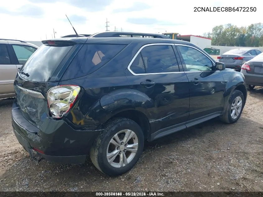 2CNALDEC8B6472250 2011 Chevrolet Equinox 1Lt