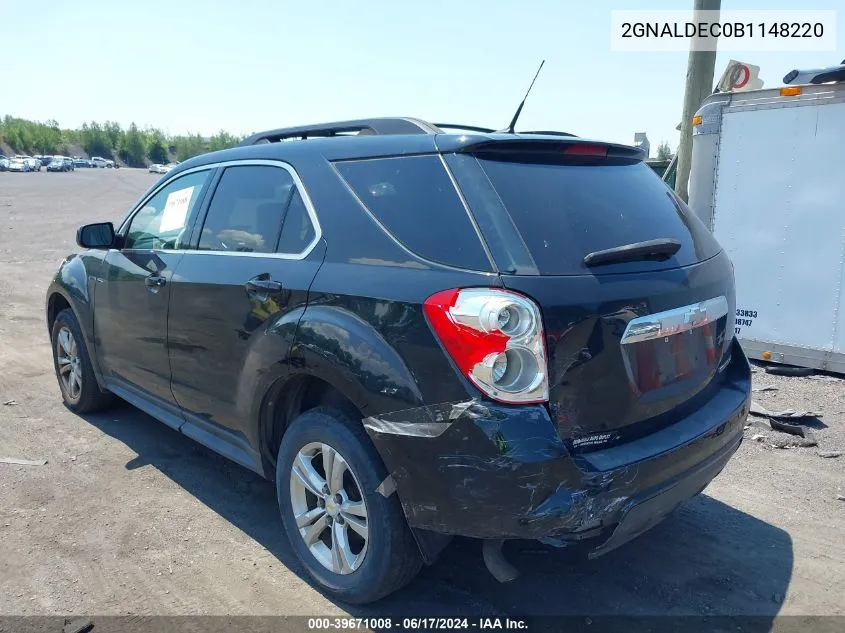 2GNALDEC0B1148220 2011 Chevrolet Equinox 1Lt