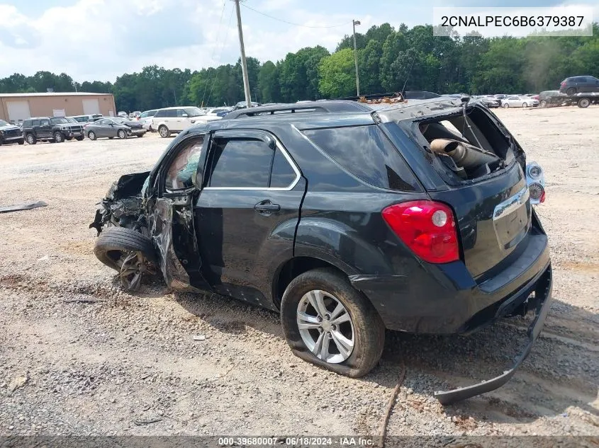 2CNALPEC6B6379387 2011 Chevrolet Equinox 2Lt