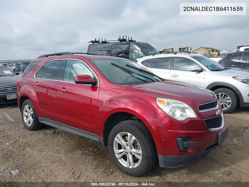 2CNALDEC1B6411659 2011 Chevrolet Equinox 1Lt