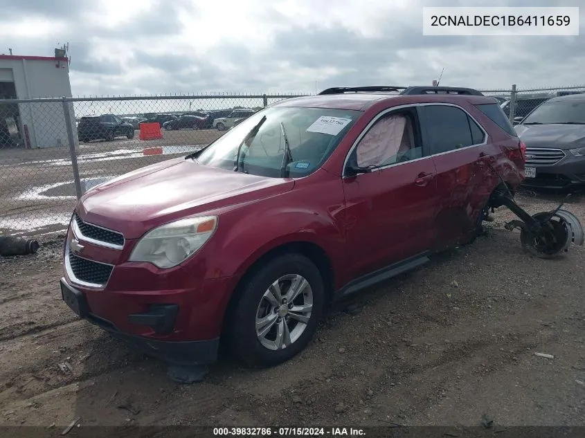 2011 Chevrolet Equinox 1Lt VIN: 2CNALDEC1B6411659 Lot: 39832786