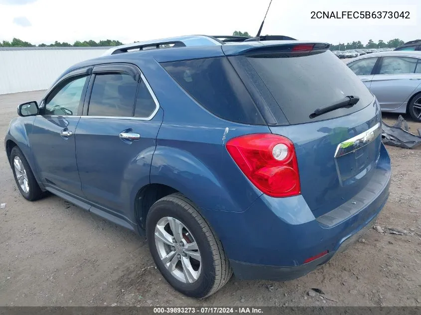 2011 Chevrolet Equinox Ltz VIN: 2CNALFEC5B6373042 Lot: 39893273