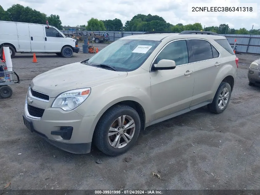 2CNFLEEC3B6341318 2011 Chevrolet Equinox 1Lt