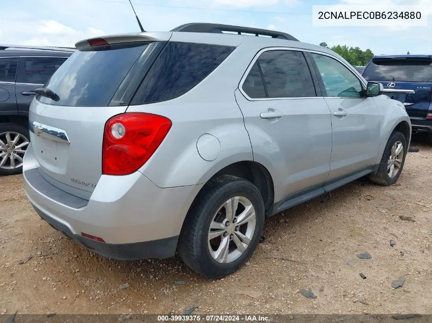 2011 Chevrolet Equinox 2Lt VIN: 2CNALPEC0B6234880 Lot: 39939375