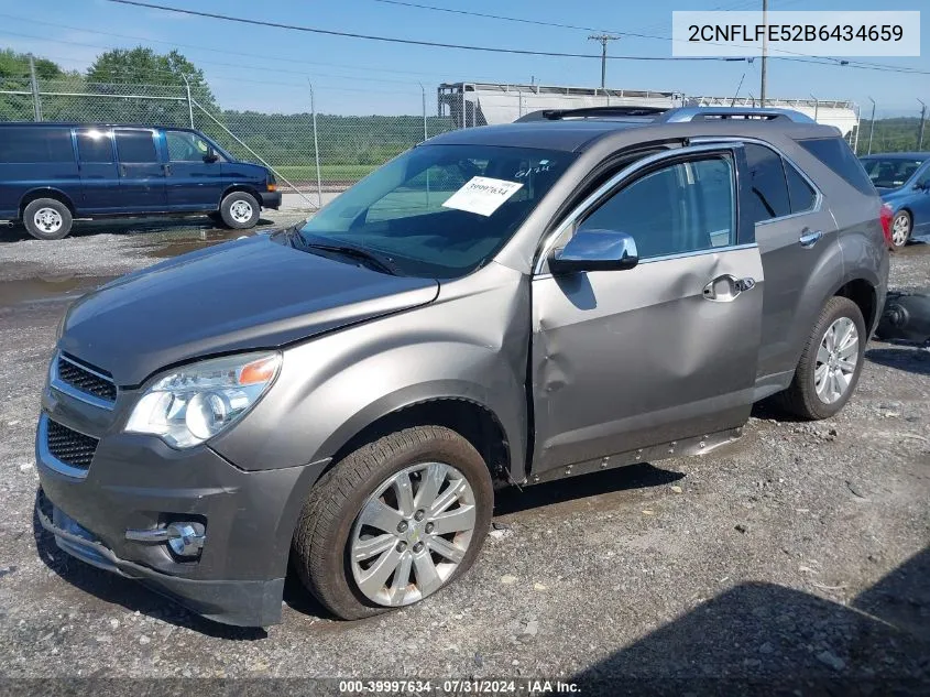 2CNFLFE52B6434659 2011 Chevrolet Equinox Ltz