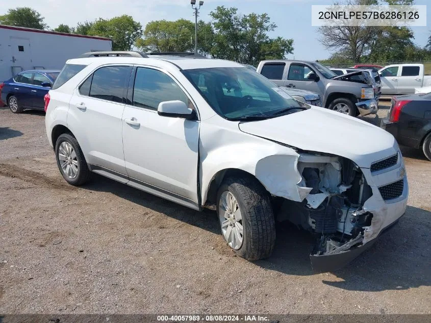 2CNFLPE57B6286126 2011 Chevrolet Equinox 2Lt