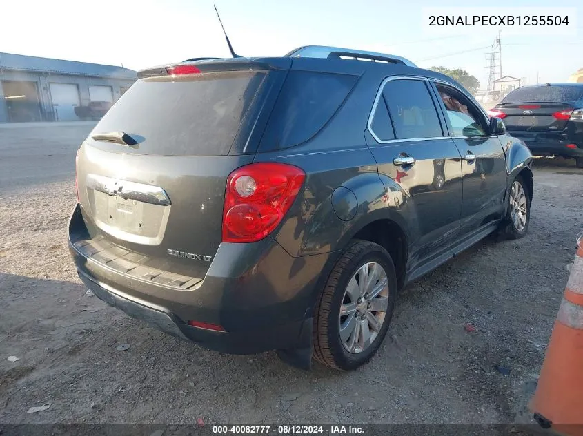 2011 Chevrolet Equinox 2Lt VIN: 2GNALPECXB1255504 Lot: 40082777