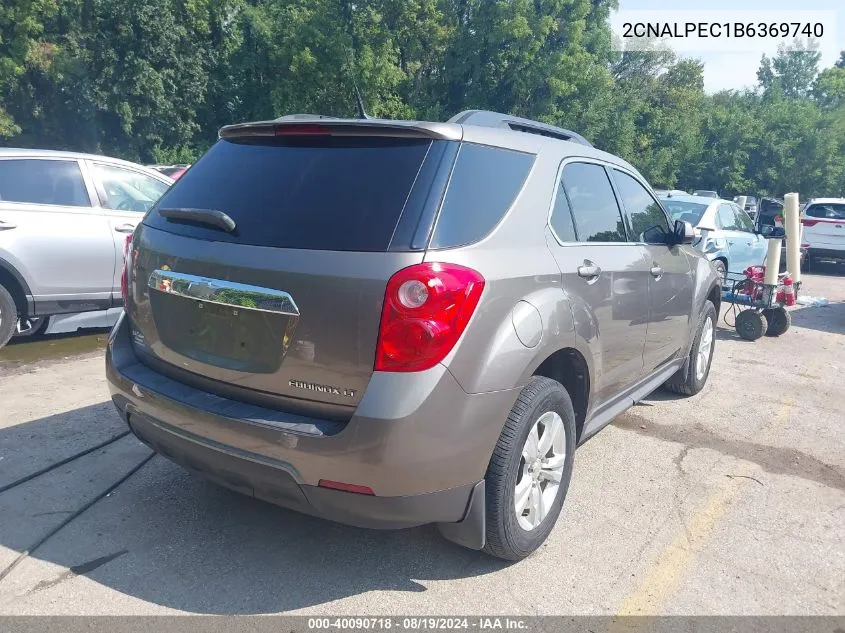 2011 Chevrolet Equinox 2Lt VIN: 2CNALPEC1B6369740 Lot: 40090718