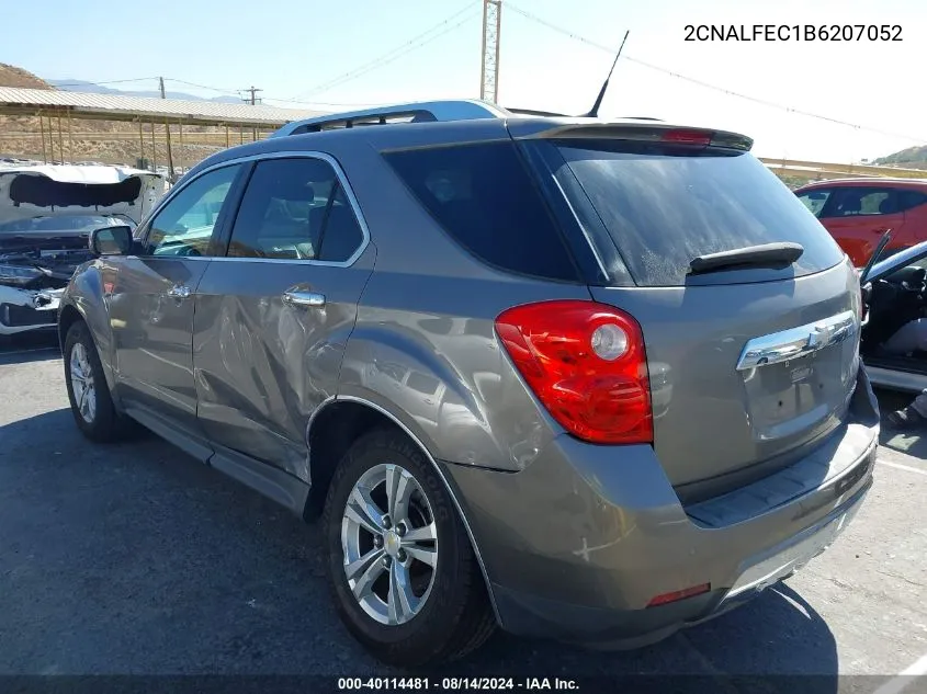 2CNALFEC1B6207052 2011 Chevrolet Equinox Ltz