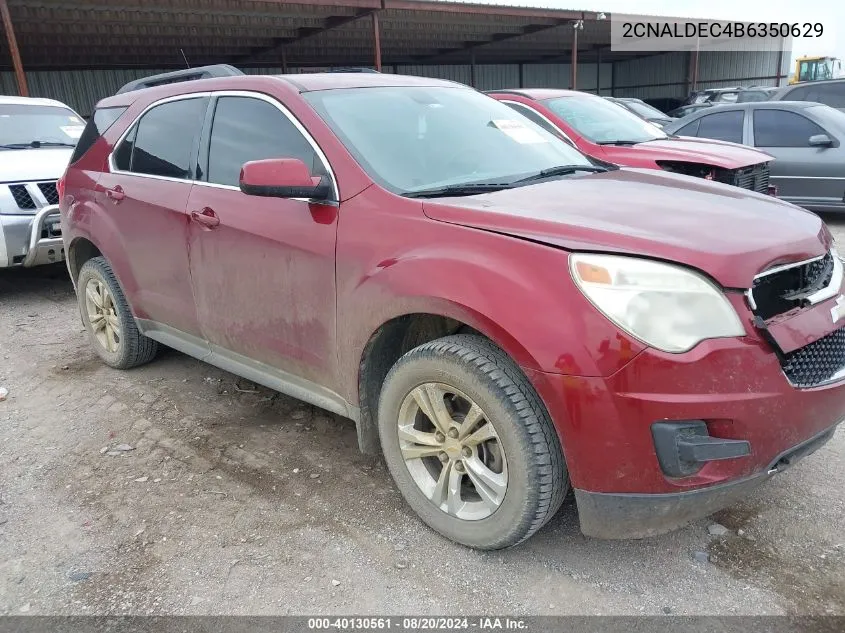 2011 Chevrolet Equinox 1Lt VIN: 2CNALDEC4B6350629 Lot: 40130561