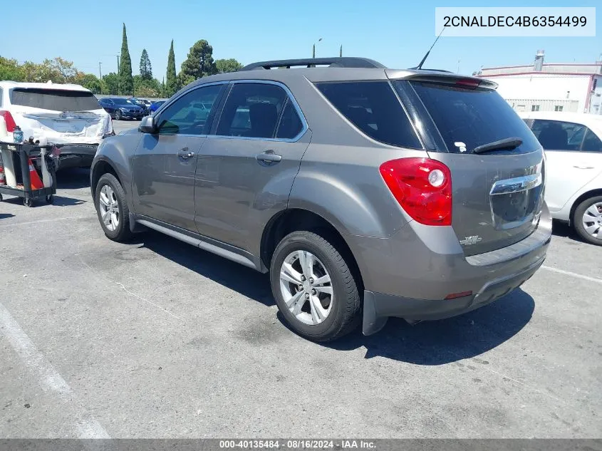 2011 Chevrolet Equinox 1Lt VIN: 2CNALDEC4B6354499 Lot: 40135484