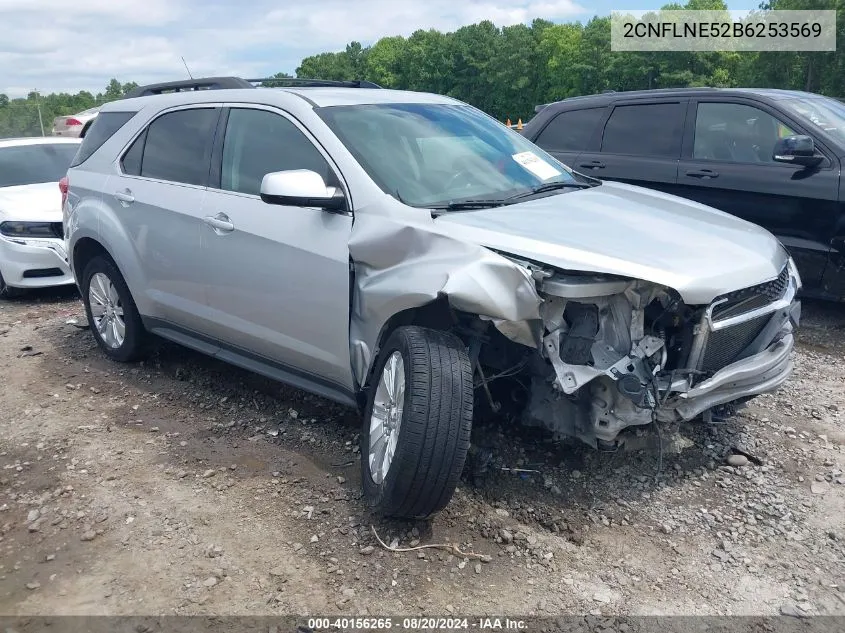 2CNFLNE52B6253569 2011 Chevrolet Equinox 2Lt