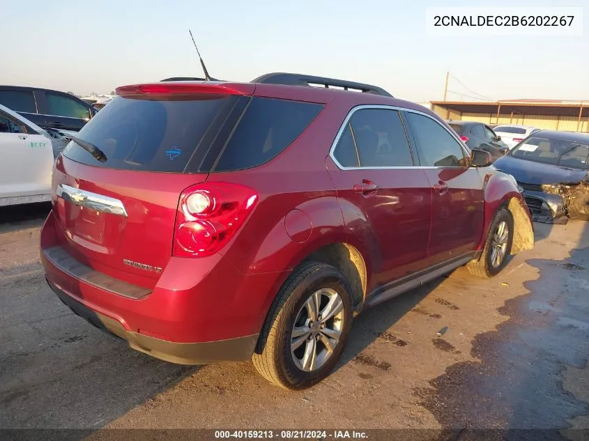 2CNALDEC2B6202267 2011 Chevrolet Equinox Lt